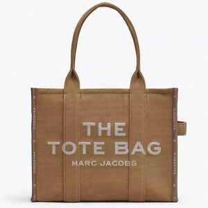 Marc Jacobs Camel Jacquard Large Tote